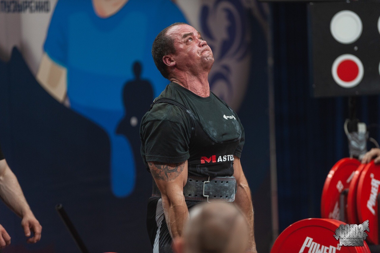 Vladimir Brusov — Strength Coach competing at powerlifting championship